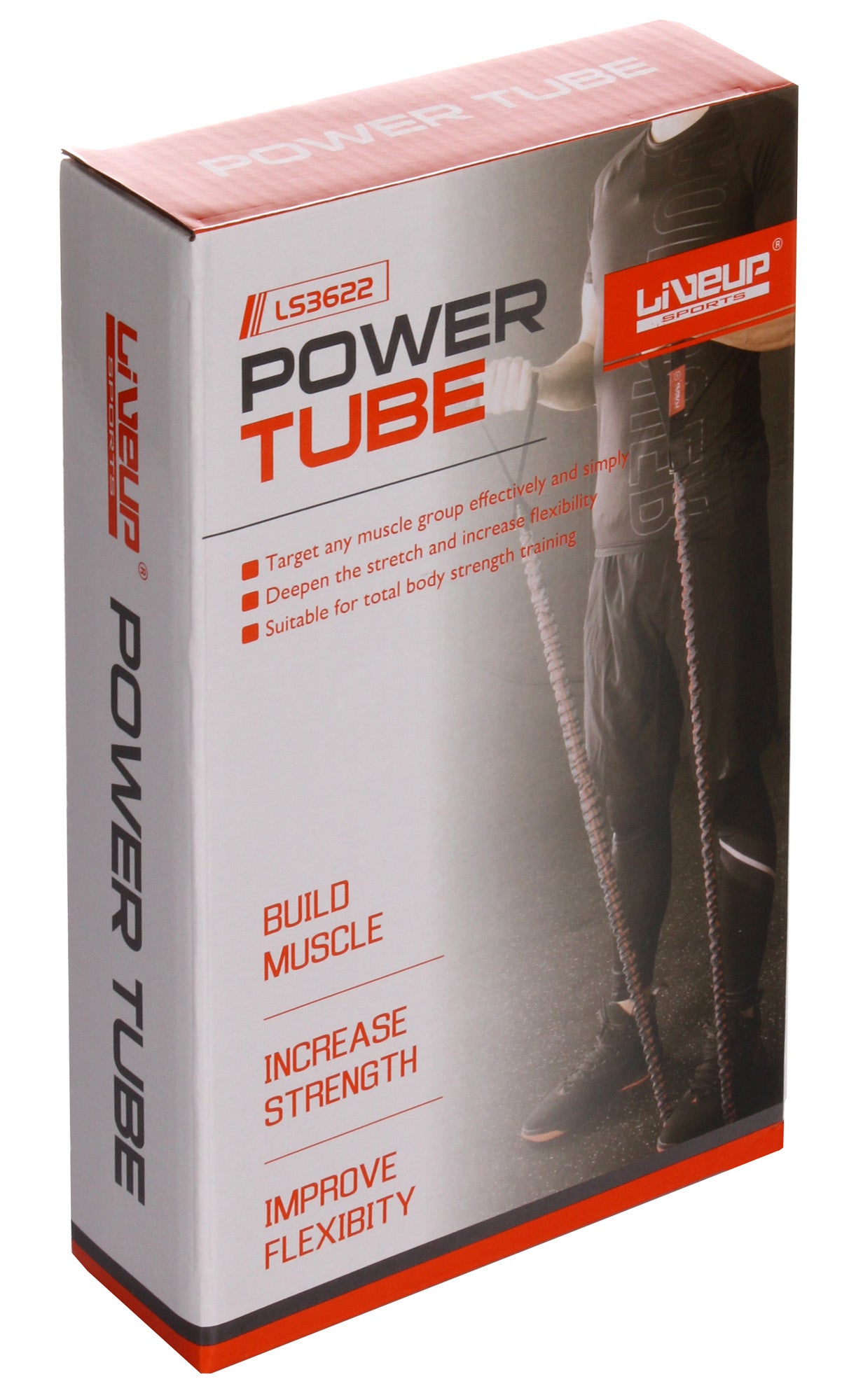 LiveUp Power Tube Resistance Band 3622 - Baba Saleh Sports Egypt | بابا صالح للأدوات الرياضية