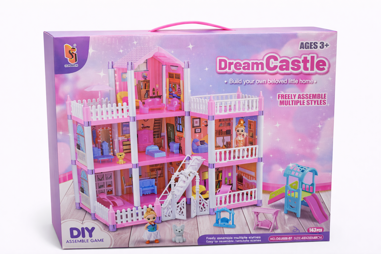 Dream Castle Play Set - Baba Saleh Sports Egypt | بابا صالح للأدوات الرياضية