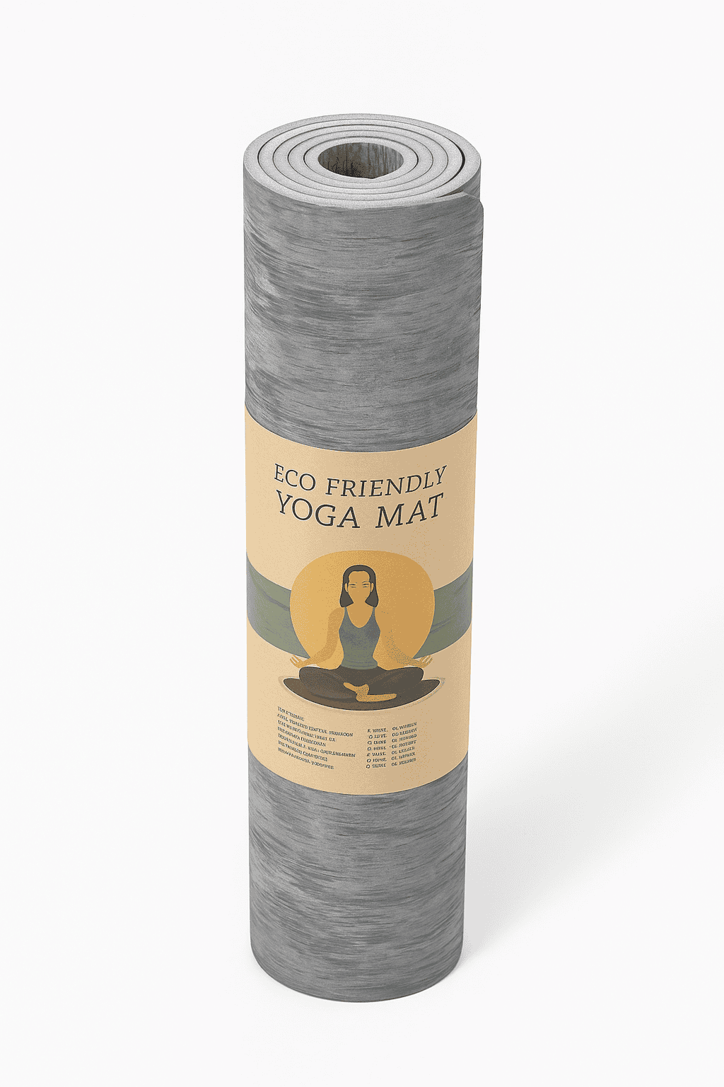 Yoga mat printed 6mm TPE - Baba Saleh Sports Egypt | بابا صالح للأدوات الرياضية