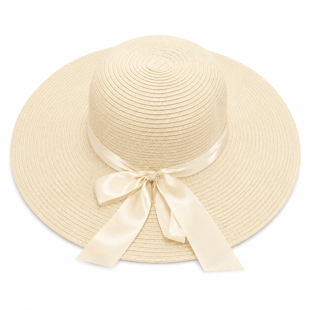 Women’s Beach Sun Hat with Bow - Baba Saleh Sports Egypt | بابا صالح للأدوات الرياضية