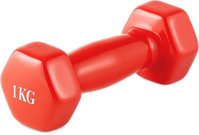 dumbbell vinyl 1 kg - Baba Saleh Sports Egypt | بابا صالح للأدوات الرياضية
