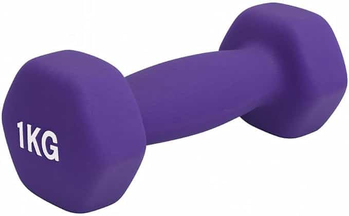 dumbbell vinyl 1 kg - Baba Saleh Sports Egypt | بابا صالح للأدوات الرياضية