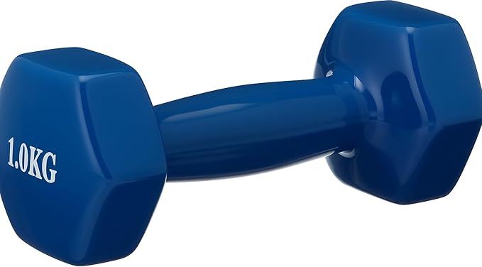 dumbbell vinyl 1 kg - Baba Saleh Sports Egypt | بابا صالح للأدوات الرياضية
