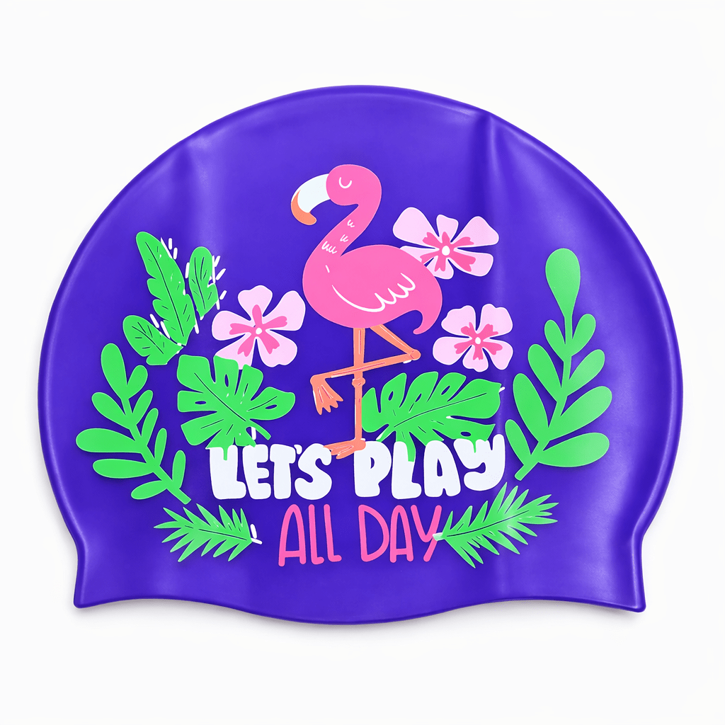 Printed Swimming Cap - Baba Saleh Sports Egypt | بابا صالح للأدوات الرياضية