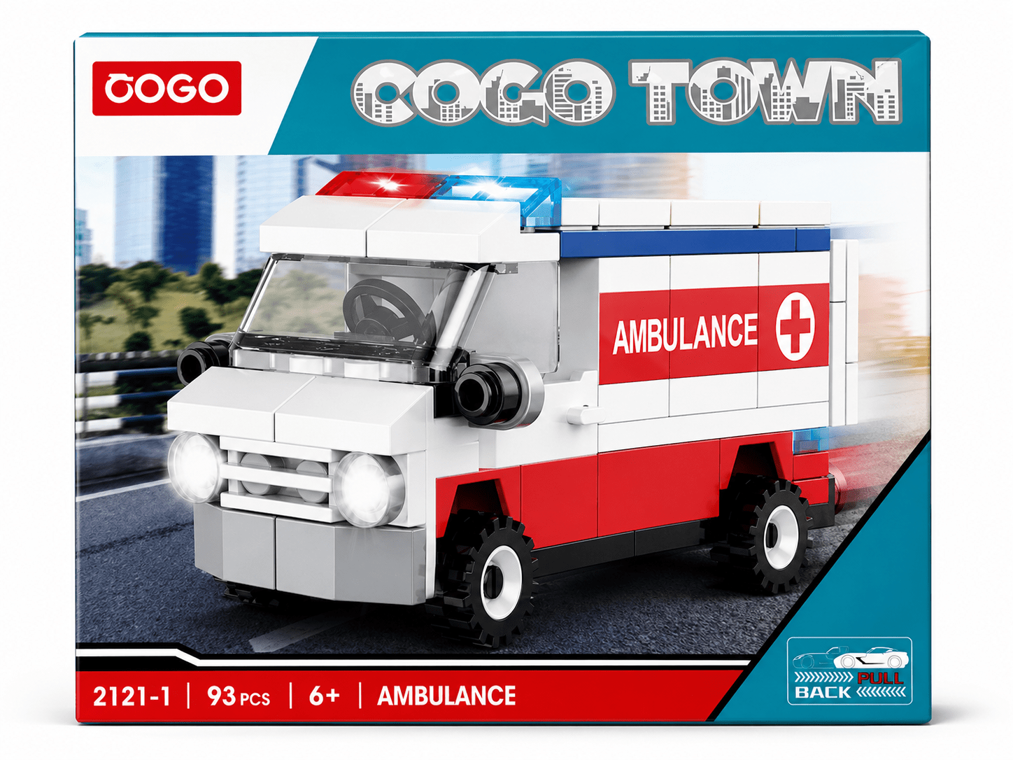 COGO TOWN Ambulance car - Baba Saleh Sports Egypt | بابا صالح للأدوات الرياضية