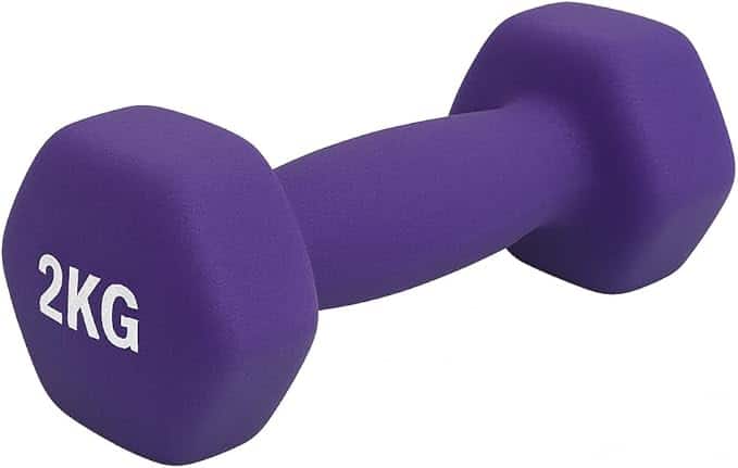 dumbbell vinyl 2 kg - Baba Saleh Sports Egypt | بابا صالح للأدوات الرياضية