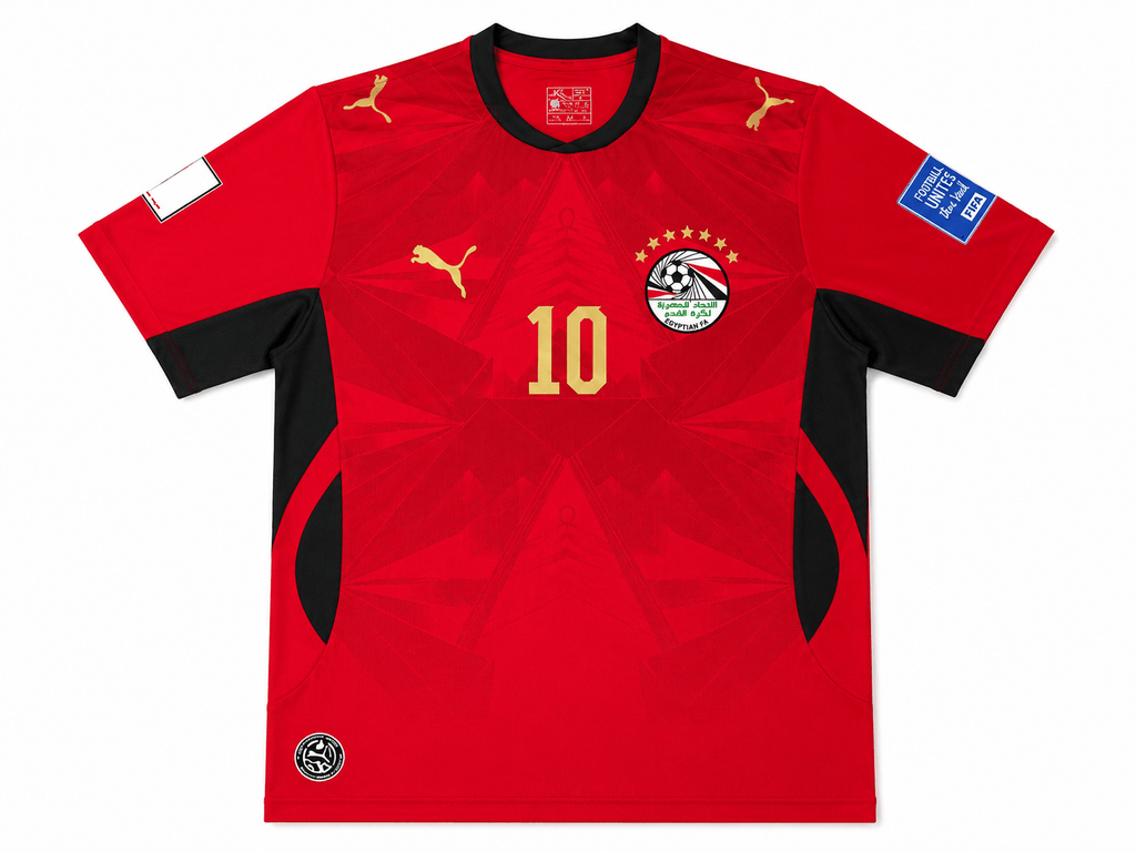 Egypt Football T-Shirt (m.salah) - Baba Saleh Sports Egypt | بابا صالح للأدوات الرياضية