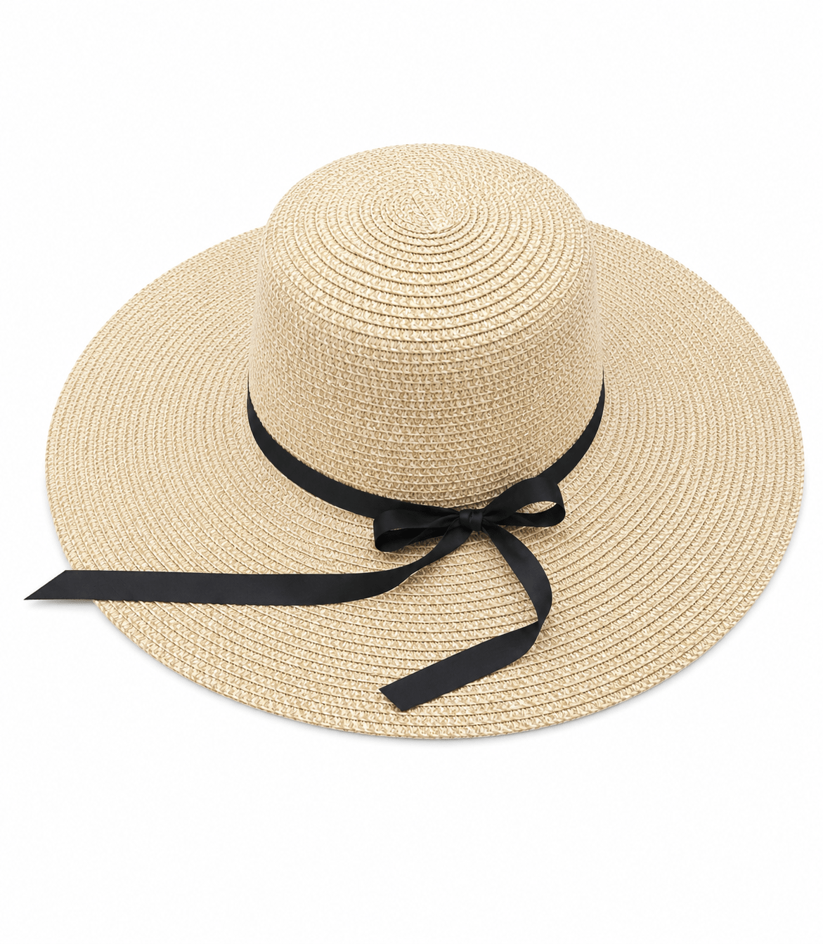 Women’s Beach Sun Hat with Mini Bow - Baba Saleh Sports Egypt | بابا صالح للأدوات الرياضية