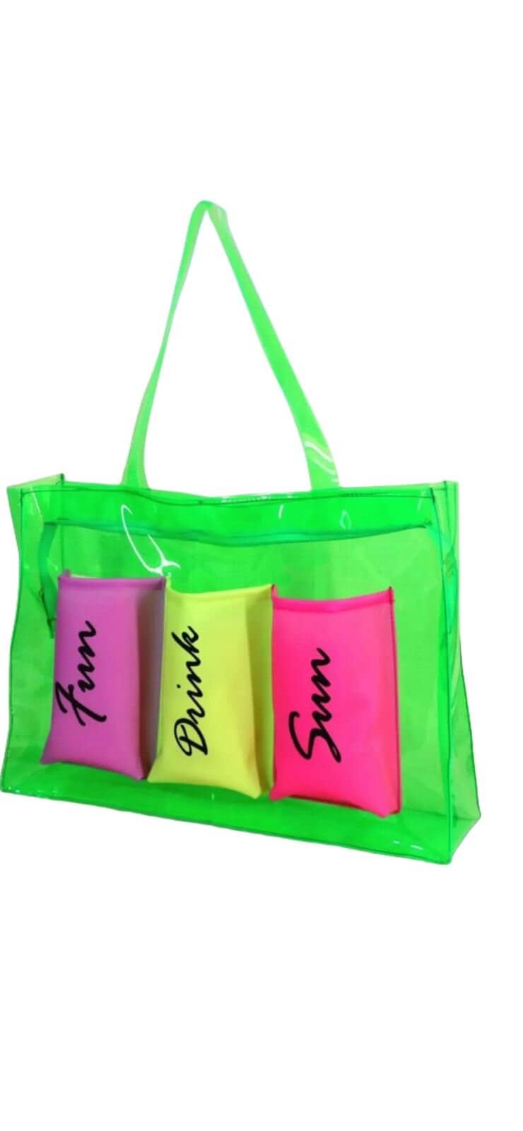 Transparent beach bag - Baba Saleh Sports Egypt | بابا صالح للأدوات الرياضية