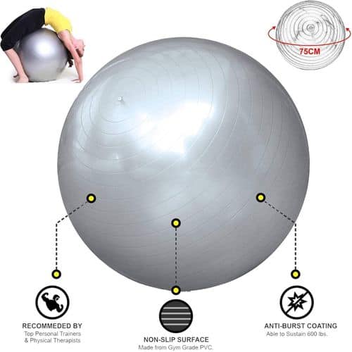 Aerobic Exercise Ball - Baba Saleh Sports Egypt | بابا صالح للأدوات الرياضية