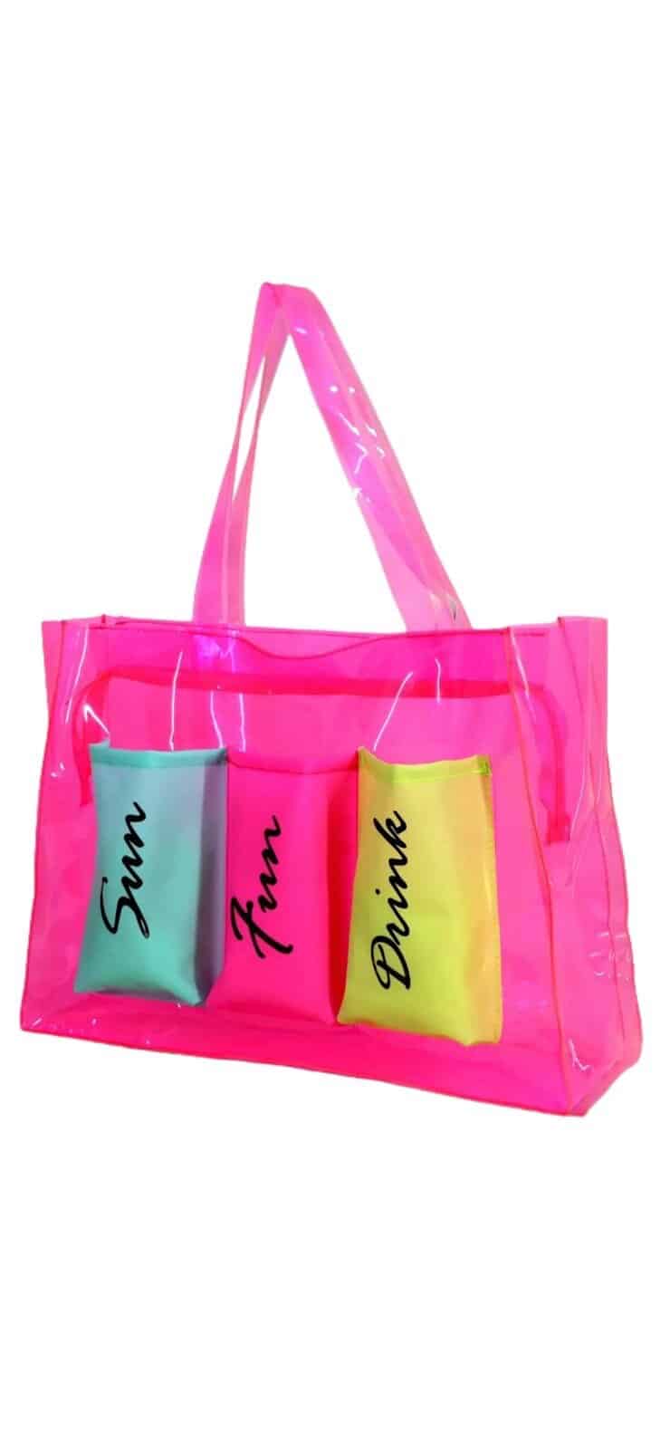 Transparent beach bag - Baba Saleh Sports Egypt | بابا صالح للأدوات الرياضية