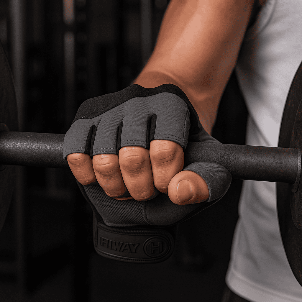 Gym Gloves with Wrist Strap - Baba Saleh Sports Egypt | بابا صالح للأدوات الرياضية
