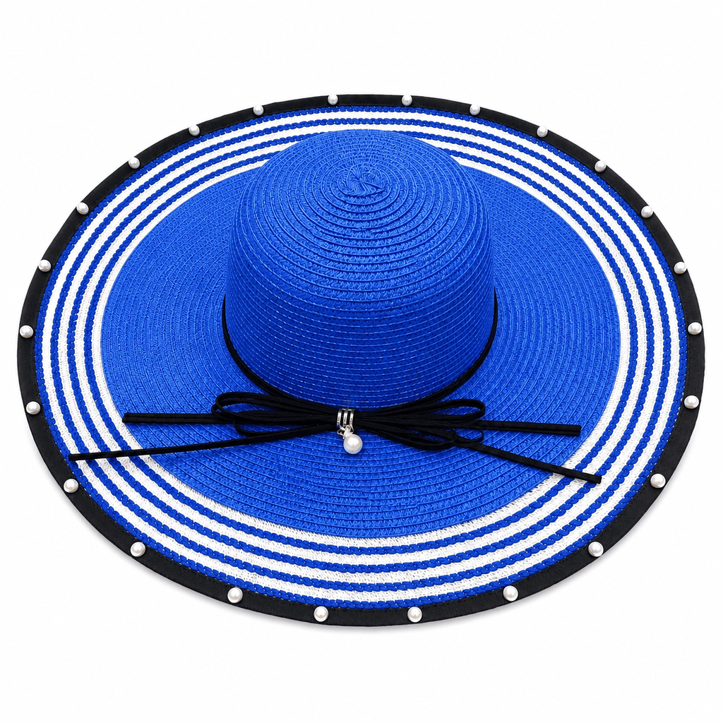 Women’s Embroidered Beach Sun Hat - Baba Saleh Sports Egypt | بابا صالح للأدوات الرياضية