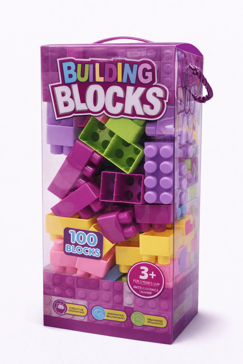 Building Blocks Set –100 Pieces - Baba Saleh Sports Egypt | بابا صالح للأدوات الرياضية