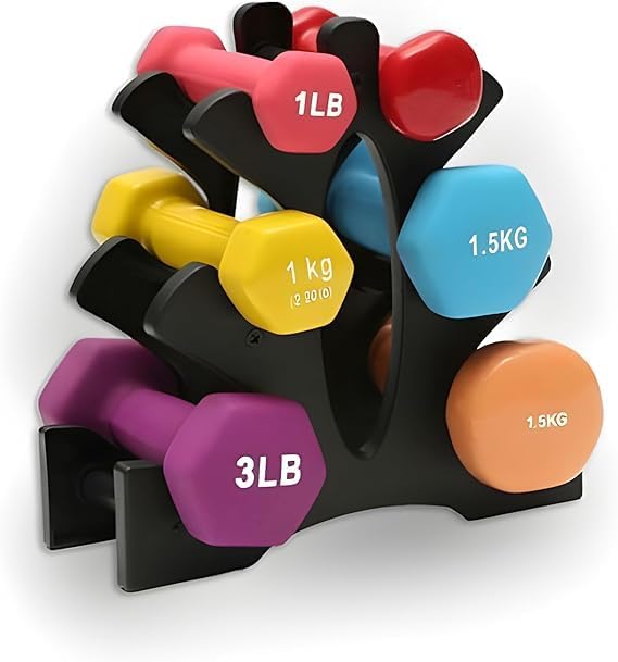 dumbbell holder 6-piece - Baba Saleh Sports Egypt | بابا صالح للأدوات الرياضية