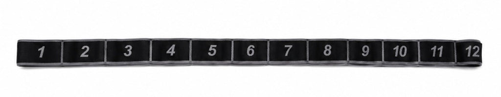 Numbered Stretch Resistance Band – 12 Levels - Baba Saleh Sports Egypt | بابا صالح للأدوات الرياضية