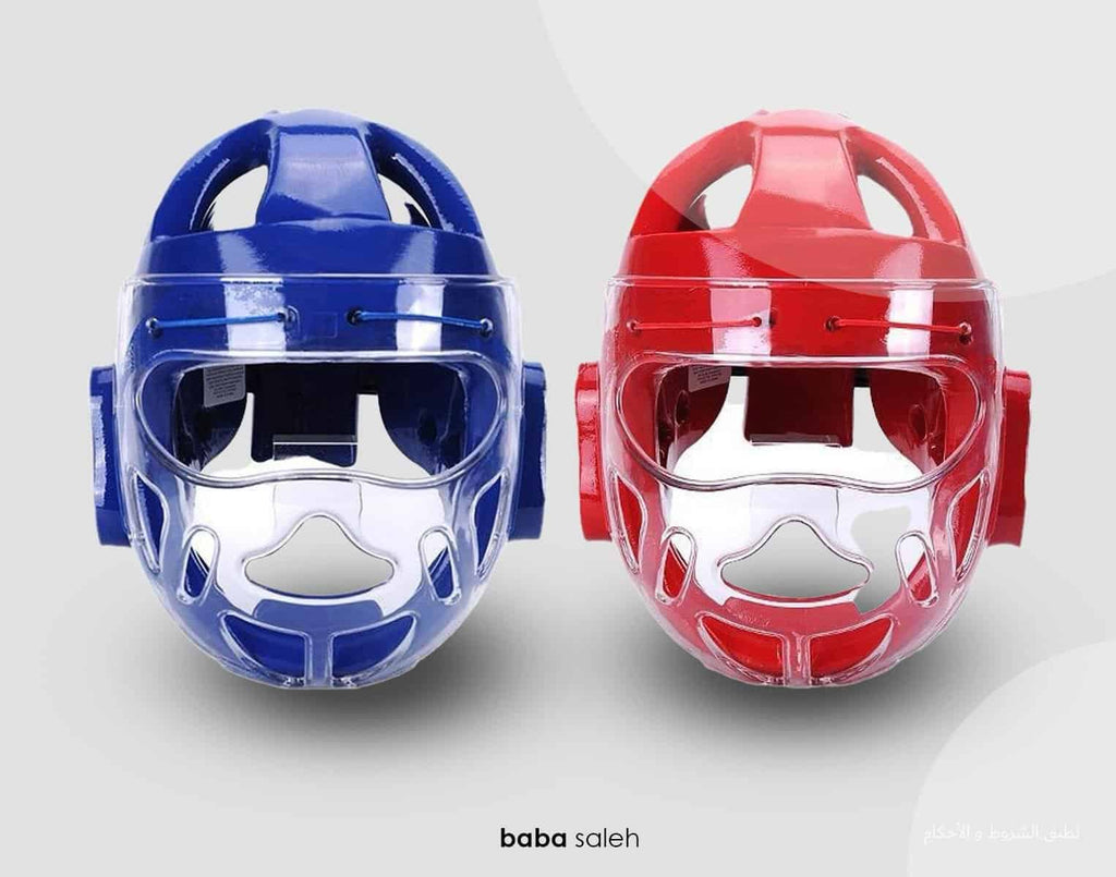 Headguard with face shield - Baba Saleh Sports Egypt | بابا صالح للأدوات الرياضية