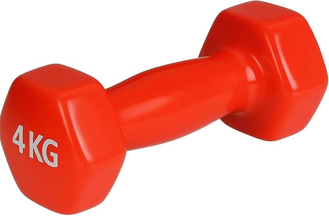 dumbbell vinyl 4 kg - Baba Saleh Sports Egypt | بابا صالح للأدوات الرياضية