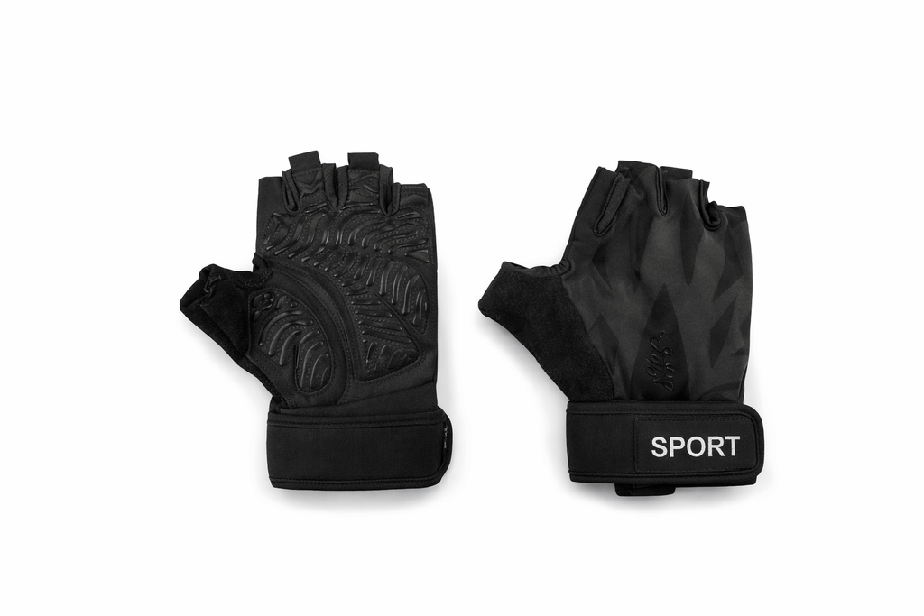 Half Finger Sport Gloves - Baba Saleh Sports Egypt | بابا صالح للأدوات الرياضية