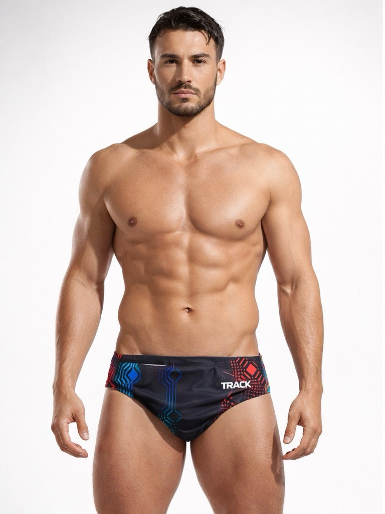 Track 3D Slip Swimsuit - Baba Saleh Sports Egypt | بابا صالح للأدوات الرياضية