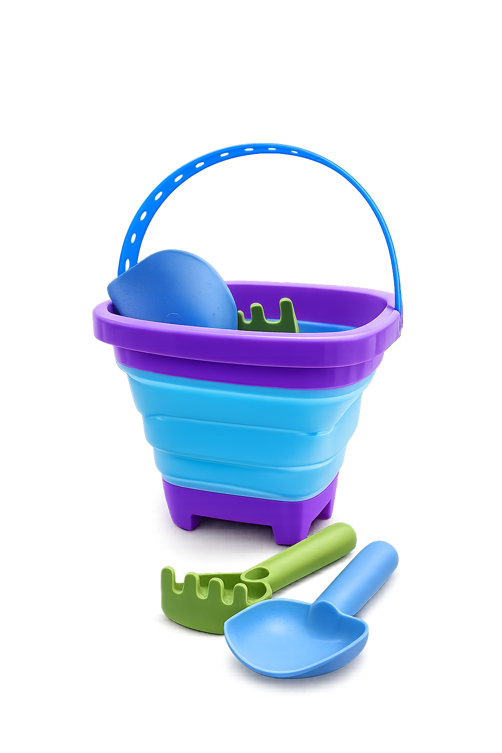 Silicone Beach Bucket Set - Baba Saleh Sports Egypt | بابا صالح للأدوات الرياضية
