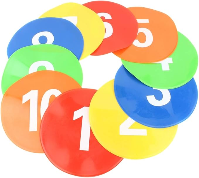Training Number Markers Set - Baba Saleh Sports Egypt | بابا صالح للأدوات الرياضية