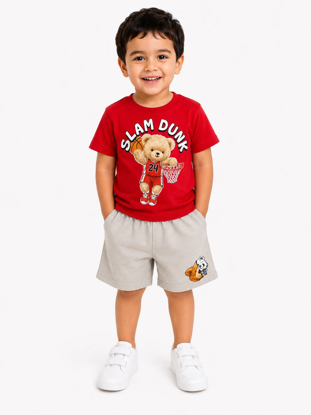Boys Summer Tracksuit Set - Baba Saleh Sports Egypt | بابا صالح للأدوات الرياضية