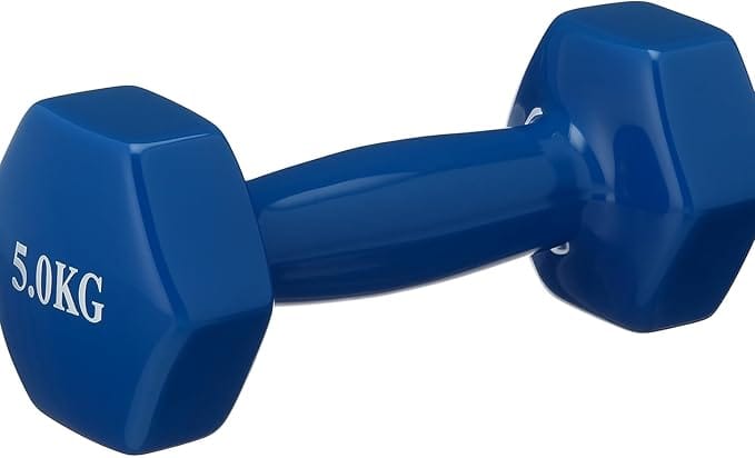 dumbbell vinyl 5 kg - Baba Saleh Sports Egypt | بابا صالح للأدوات الرياضية