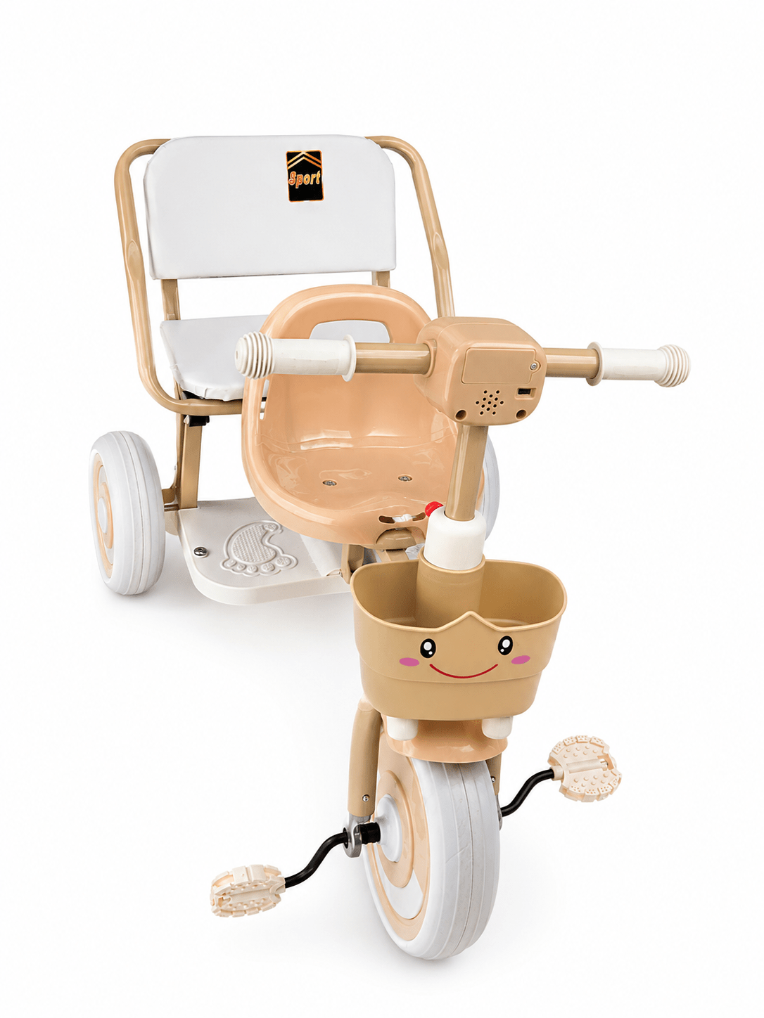 Kids Tricycle with Seat & Backrest - Baba Saleh Sports Egypt | بابا صالح للأدوات الرياضية