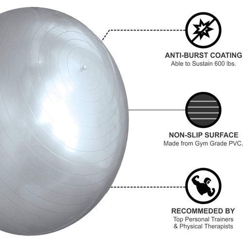 Aerobic Exercise Ball - Baba Saleh Sports Egypt | بابا صالح للأدوات الرياضية