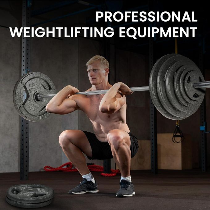 Olympic Bar 120 cm - Baba Saleh Sports Egypt | بابا صالح للأدوات الرياضية
