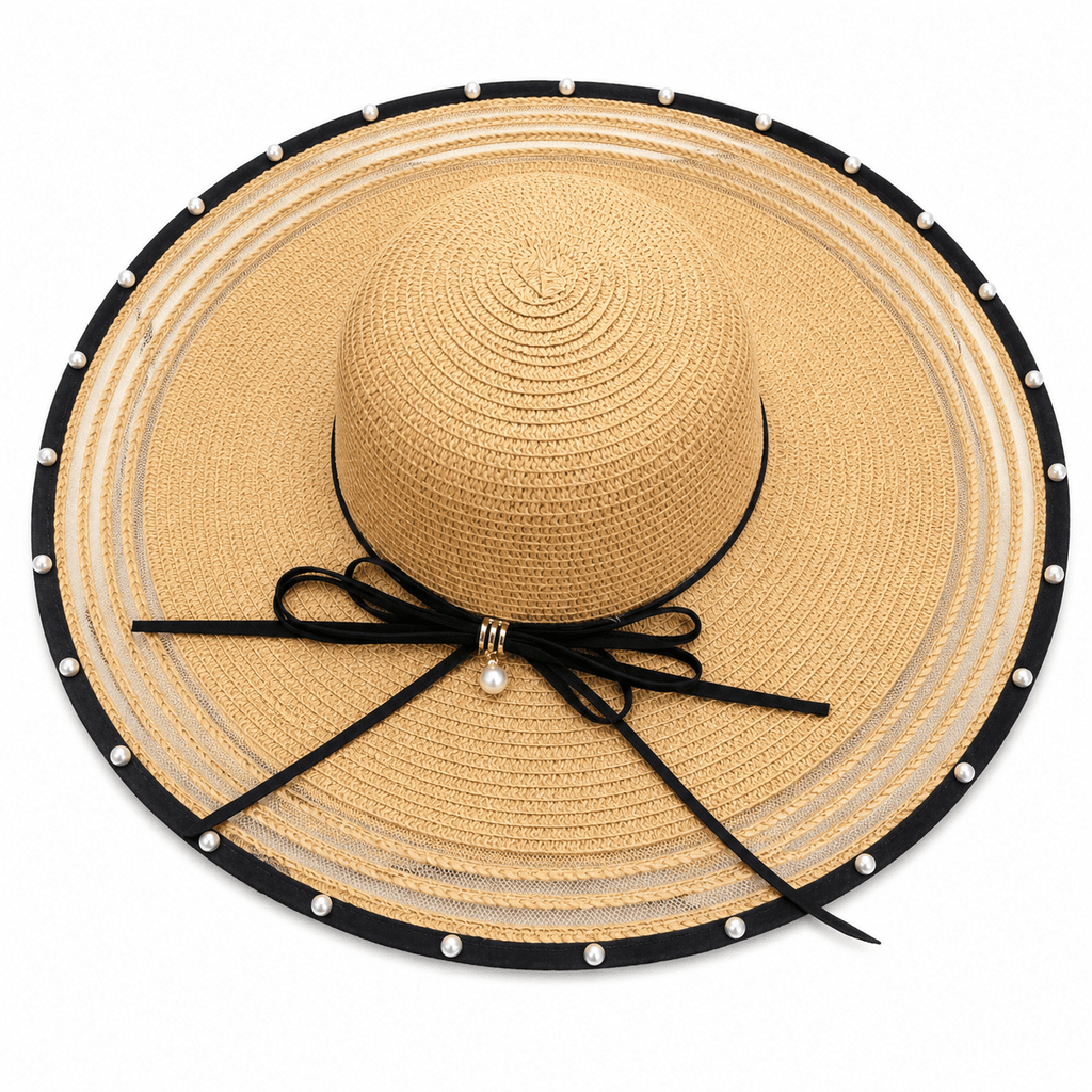 Women’s Embroidered Beach Sun Hat - Baba Saleh Sports Egypt | بابا صالح للأدوات الرياضية