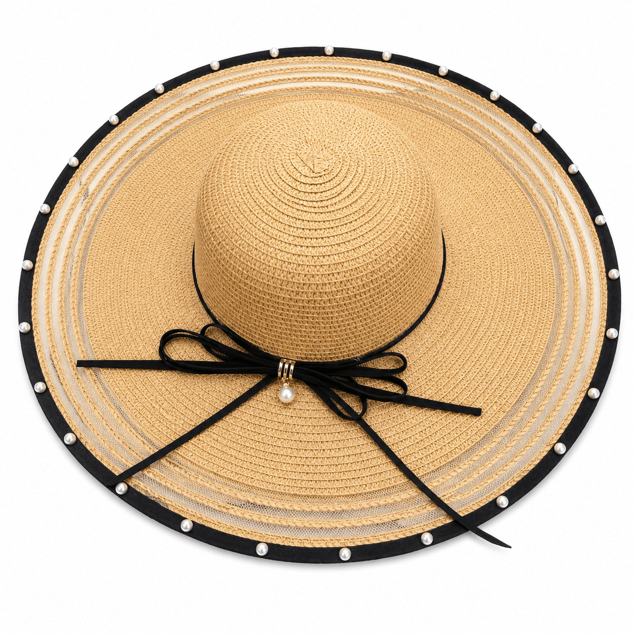 Women’s Embroidered Beach Sun Hat - Baba Saleh Sports Egypt | بابا صالح للأدوات الرياضية