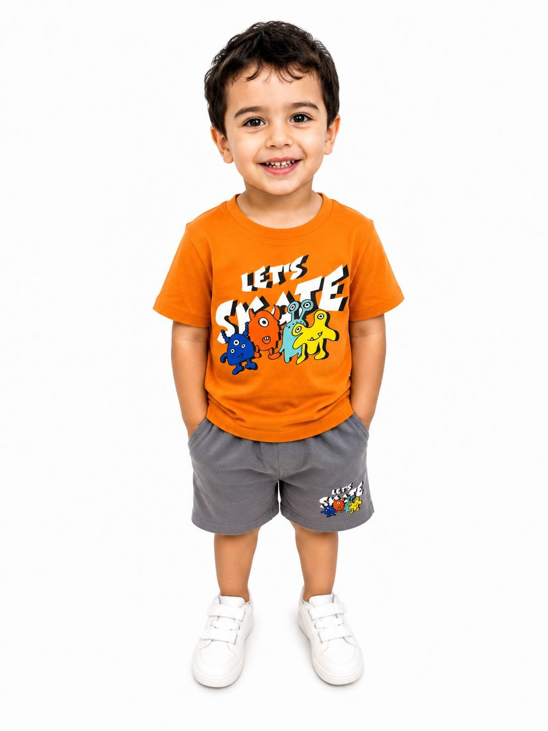 Boys Summer Tracksuit Set - Baba Saleh Sports Egypt | بابا صالح للأدوات الرياضية