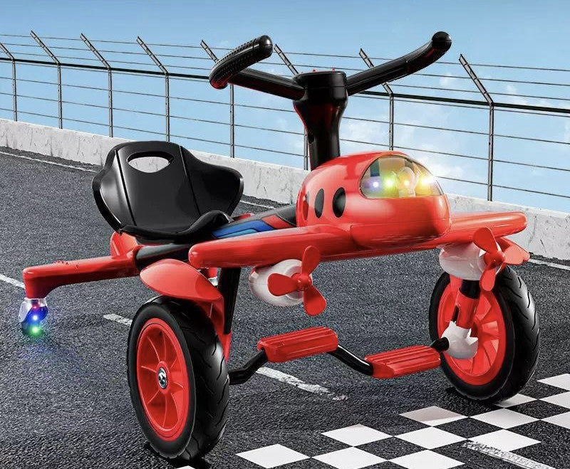 Airplane Kids Tricycle - Baba Saleh Sports Egypt | بابا صالح للأدوات الرياضية