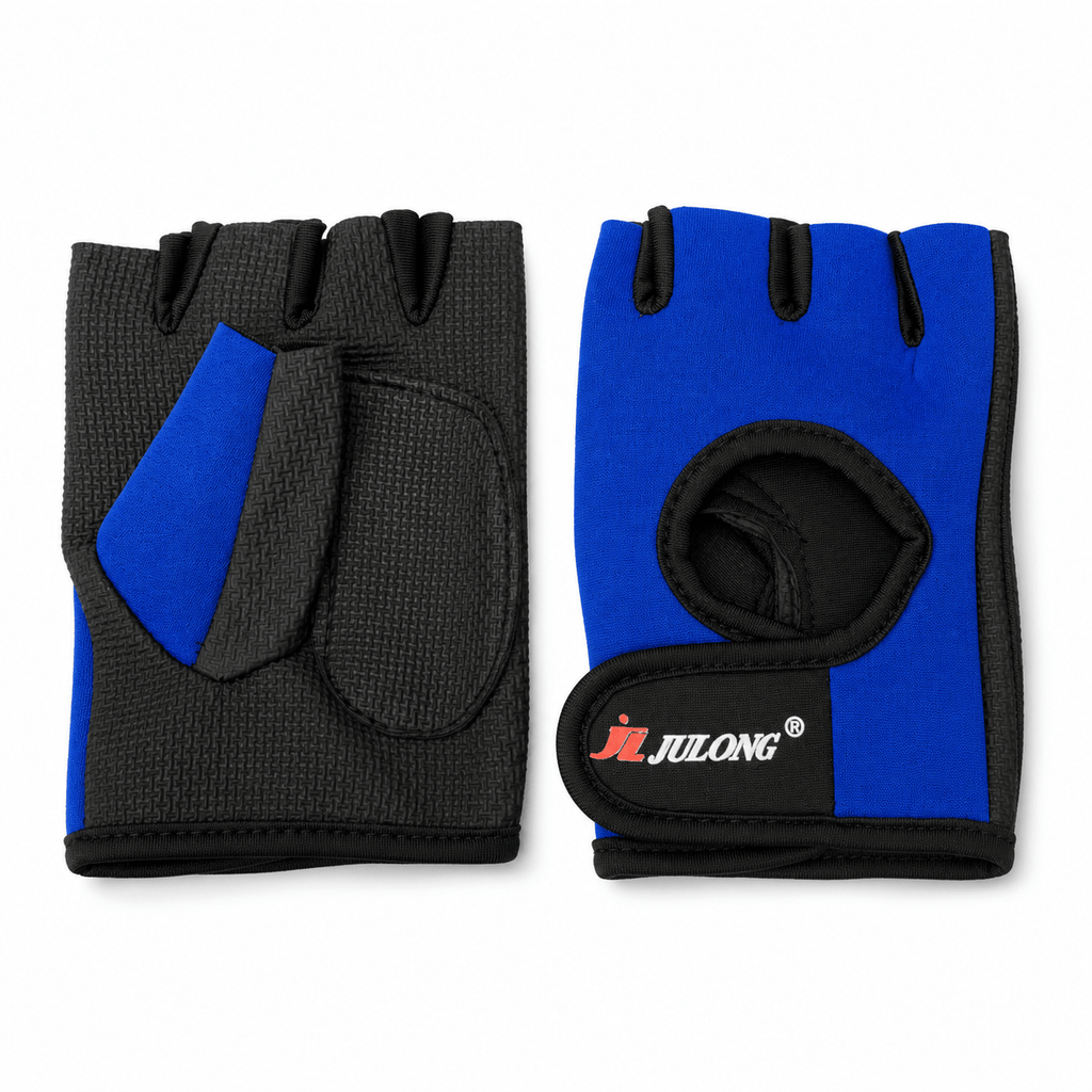 Half-Finger Gym Gloves - Baba Saleh Sports Egypt | بابا صالح للأدوات الرياضية