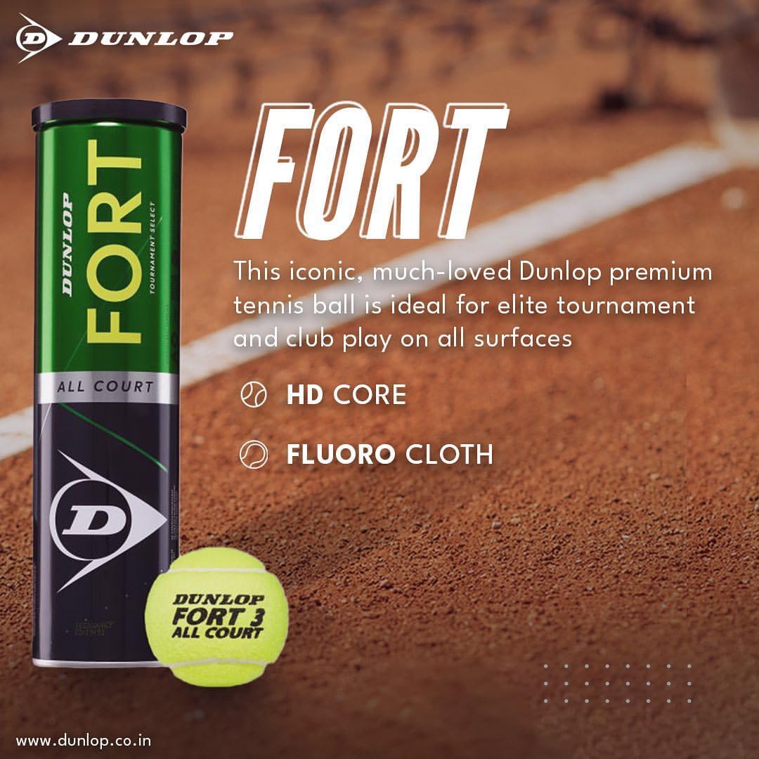 Dunlop Tennis Balls - Baba Saleh Sports Egypt | بابا صالح للأدوات الرياضية