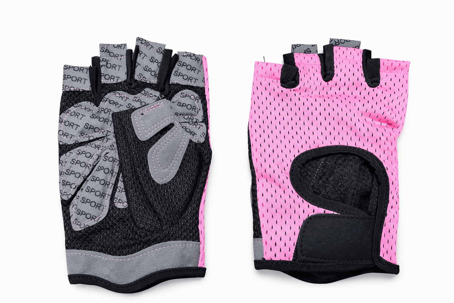 Half Finger Gym Gloves - Baba Saleh Sports Egypt | بابا صالح للأدوات الرياضية