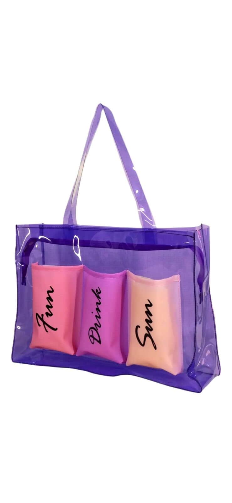 Transparent beach bag - Baba Saleh Sports Egypt | بابا صالح للأدوات الرياضية