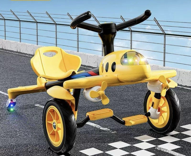 Airplane Kids Tricycle - Baba Saleh Sports Egypt | بابا صالح للأدوات الرياضية