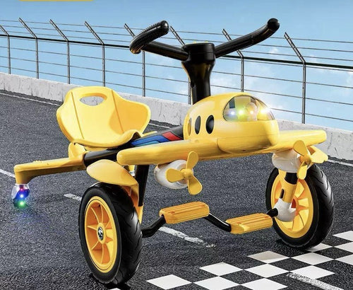 Airplane Kids Tricycle - Baba Saleh Sports Egypt | بابا صالح للأدوات الرياضية