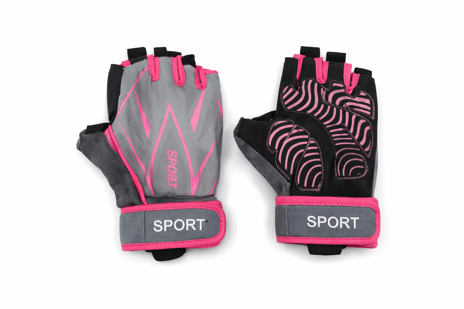 Half Finger Sport Gloves - Baba Saleh Sports Egypt | بابا صالح للأدوات الرياضية