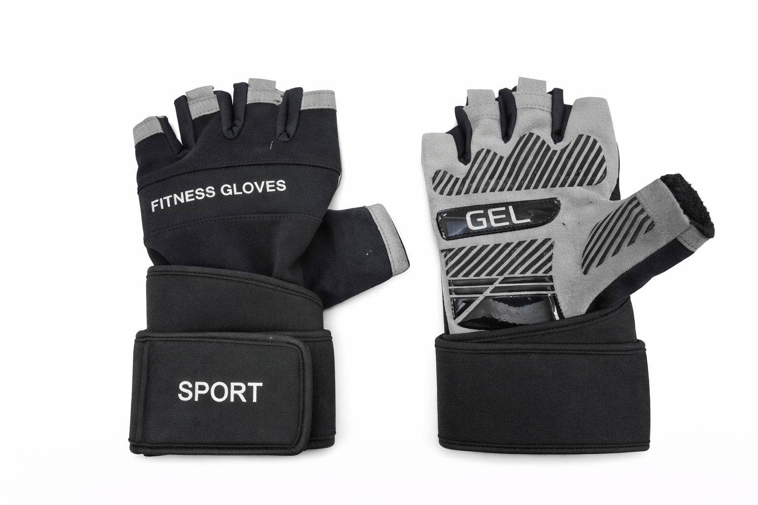Half Finger Gym Gloves - Baba Saleh Sports Egypt | بابا صالح للأدوات الرياضية