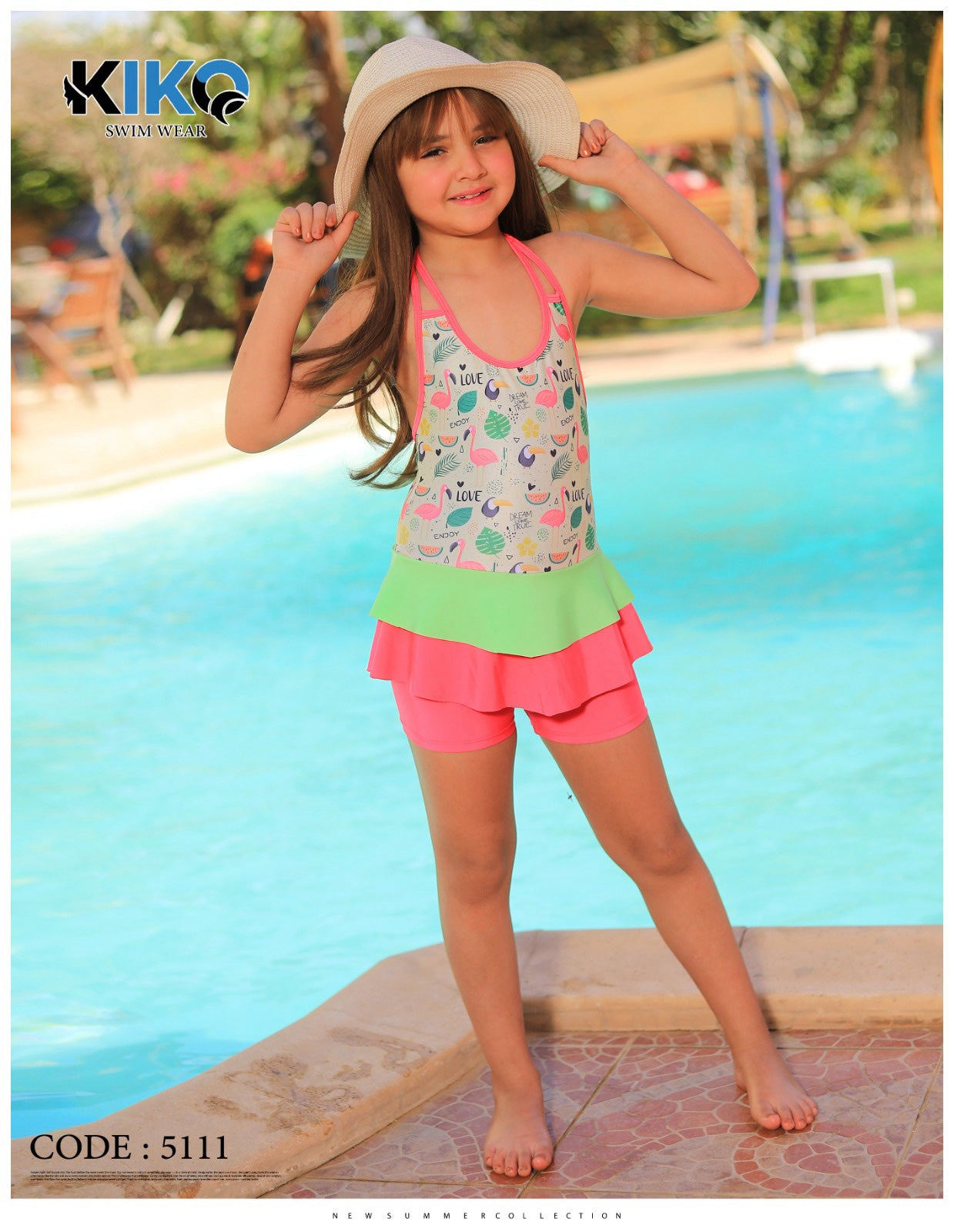 Girls Swimwear Set - Baba Saleh Sports Egypt | بابا صالح للأدوات الرياضية