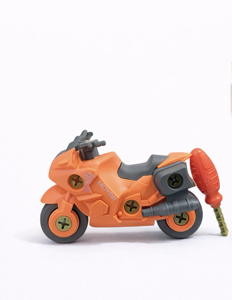 DIY Assemble Motorcycle Toy - Baba Saleh Sports Egypt | بابا صالح للأدوات الرياضية