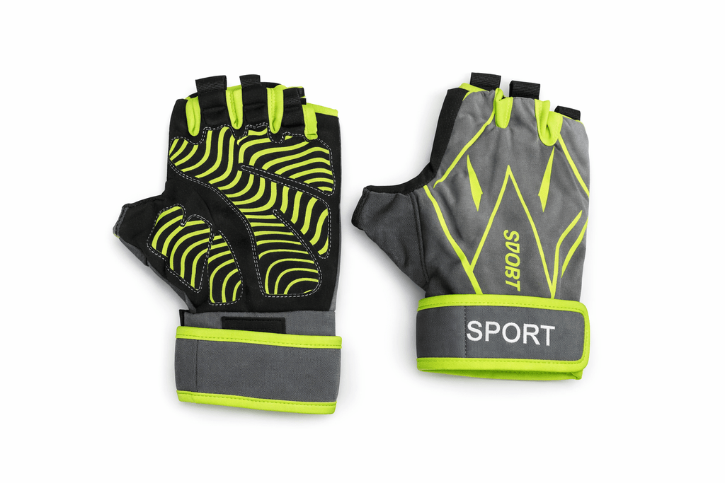 Half Finger Sport Gloves - Baba Saleh Sports Egypt | بابا صالح للأدوات الرياضية