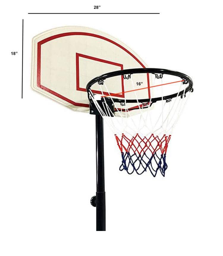 Kids' Basketball Stand, 2.5 Meters - Baba Saleh Sports Egypt | بابا صالح للأدوات الرياضية
