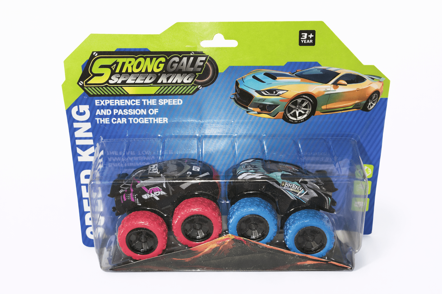 Strong Scale Speed King Racing Cars Set - Baba Saleh Sports Egypt | بابا صالح للأدوات الرياضية