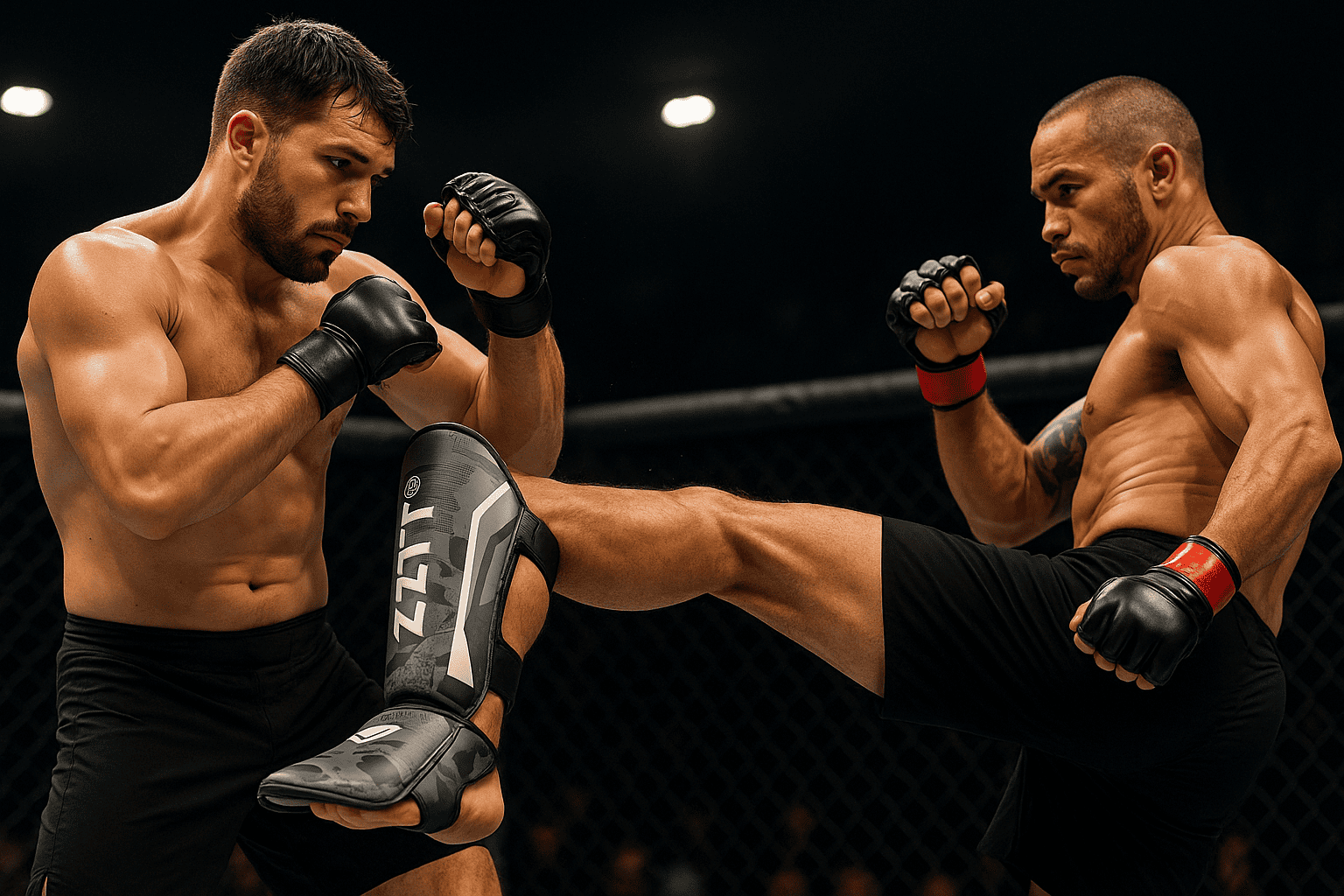 ZTTY kickboxing shin guard - Baba Saleh Sports Egypt | بابا صالح للأدوات الرياضية