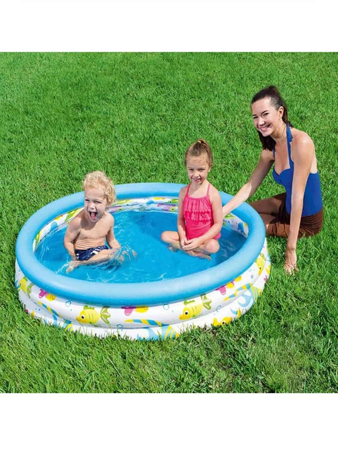 Inflatable round pool - Baba Saleh Sports Egypt | بابا صالح للأدوات الرياضية